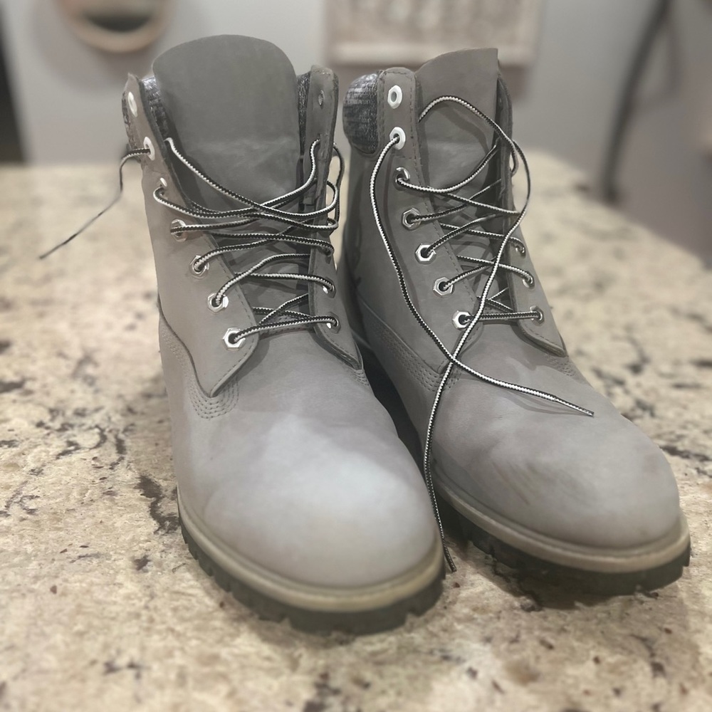 Men’s Gray Timberland Boots